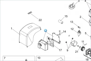 FAAC 6020066 Box for control board