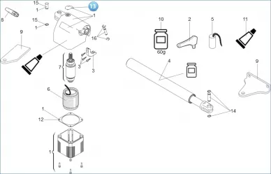 FAAC 6020082 zaślepka zamka rozblokowania napędu