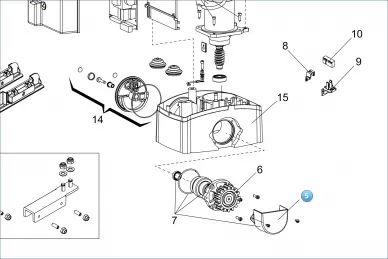 FAAC 6020149 Osłonka
