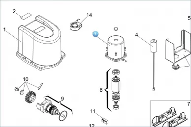 FAAC 6020160 Stator group