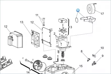 FAAC 6020245 Transformer rest