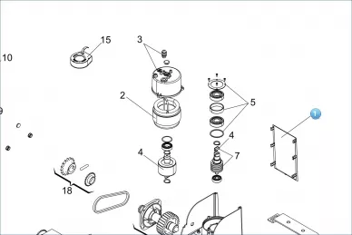 FAAC 6020250 External cover group