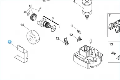 FAAC 6020313 Transformer support