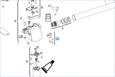 FAAC 6020512 Closing collar g-bat  spare part