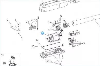 FAAC 6020520 Motor group