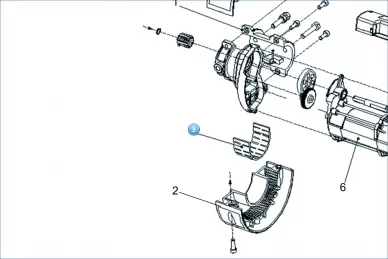 FAAC 6020523 Rollers band