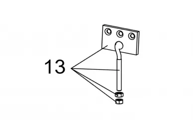 Faac 6020569 Spare part rod adjusting spring