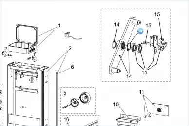 FAAC 6020578 524 rainbow balance auction spare part