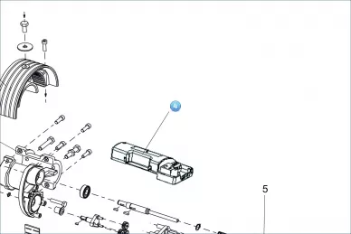 FAAC 6100162 Kit encoder and limit switch