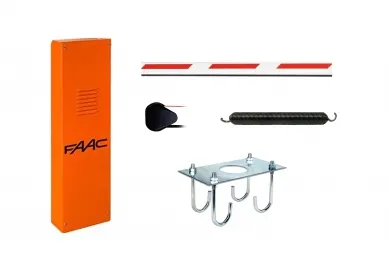 Faac 615 STD Barrier kit with 4m rectangular arm