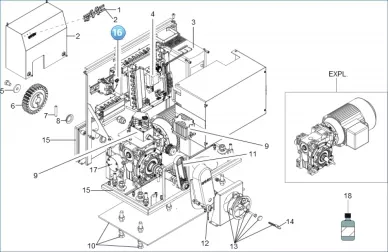 FAAC 63000082 Filtr axfij1023rell