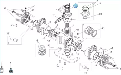FAAC 63000115 Dysk magnetyczny do S700H