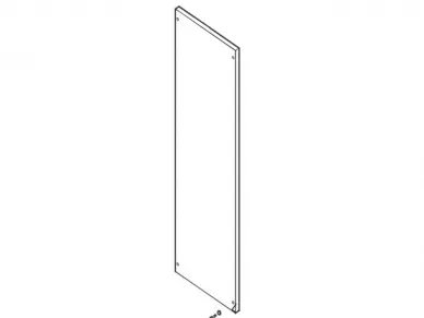 FAAC 63000287 Cover ral 9006 615bpr