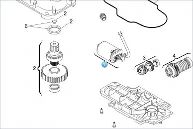 FAAC 63000293 Motor group 24vdc