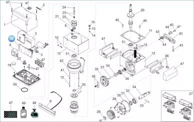 FAAC 63000711 Control board (220) 780d 115v