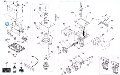 FAAC 63000712 Control board (2020) 780d 115v ul
