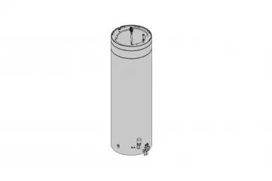 Faac 63000916 Cylinder słupka J275 INOX H600
