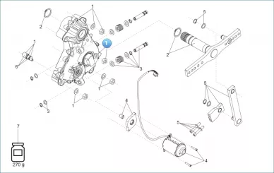 FAAC 63001028 Gearbox group B614