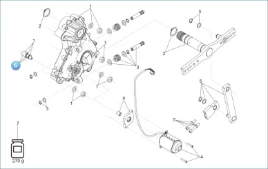 FAAC 63001042 Manual release group B614
