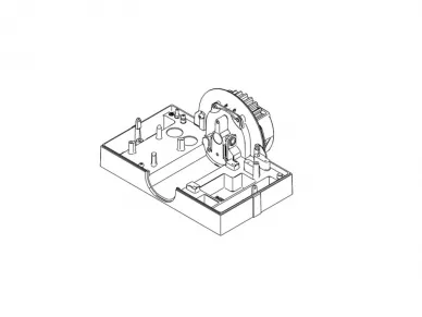 FAAC 63001295 Korpus i ślimacznica do C 720