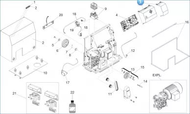 FAAC 63003209 Cover group