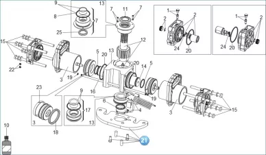 FAAC 63003261 Base plate m10