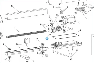 FAAC 63003350 Worm scew group