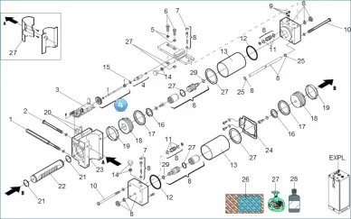 FAAC 63003361 Release group 760 cr