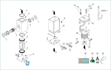FAAC 63003363 Release valves 580