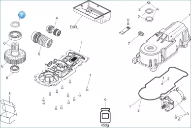 FAAC 63003398 Gaskets kit (2020) 770n