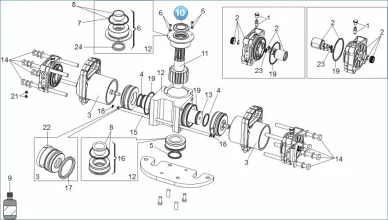 FAAC 7093225 Uszczelka 750dr 760