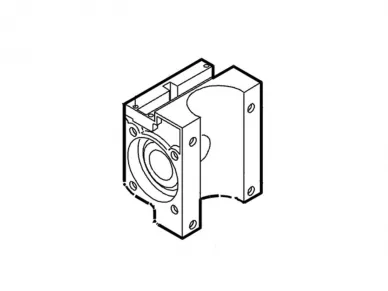 FAAC 7160505 Ram body with inlet tube