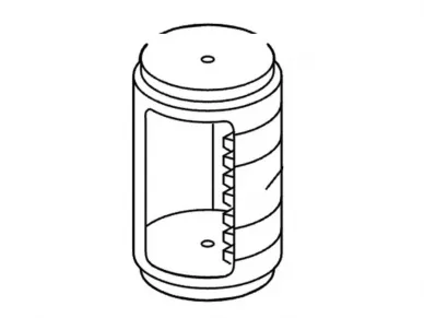 FAAC 716081 Rack piston 560 - 580 - 630