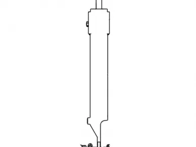 FAAC 725209 Cylinder 620 sr long