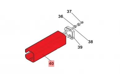 Faac 7272115 Przedni korpus 400LN
