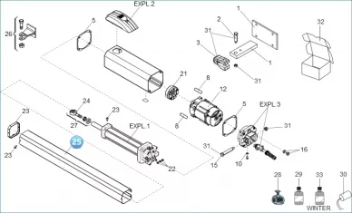 FAAC 7272155 Wózek 422