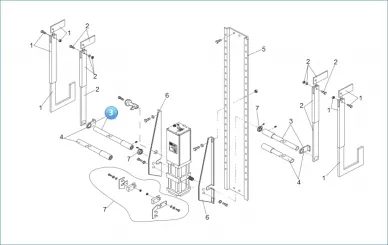 FAAC 736023 Para rur transmisyjnych l=2m