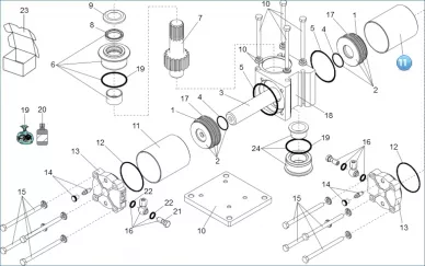 FAAC 7366235 Cylinder 750 (2003)