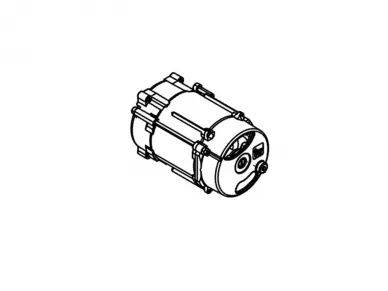 FAAC 7700055 Motor 220v 4p. single phase with thermal