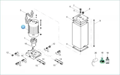 FAAC 7704075 Silnik 220v