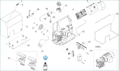 Faac C851_OIL Öl