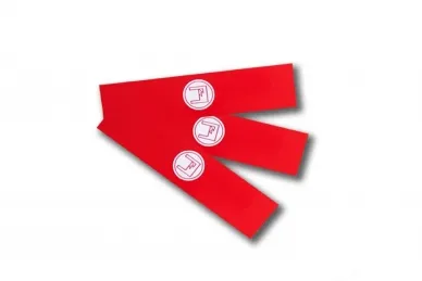 Fadini 1913L Set of 10 red reflective shoulder stickers for the BAYT 980 barrier