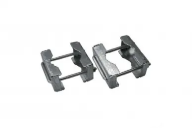 Fadini 3206L Pair of brackets for mounting light signals on a round pole