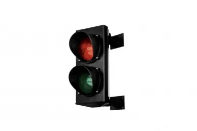 Fadini 3210L Segnalatore luminoso a LED 5W 230V con luce rossa e verde