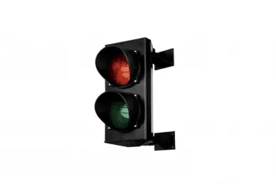 Fadini 3218L Semaforo luminoso LED 5W 24V con luce rossa e verde