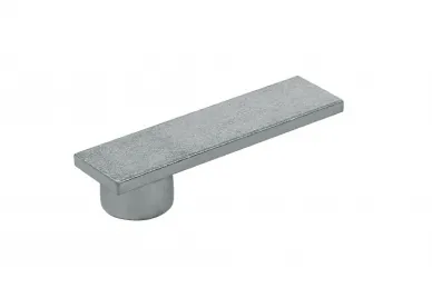 Fadini 746SXL Galvanized steel bracket for embedding in concrete, with aluminum cover for COMBI 740 drive (left)