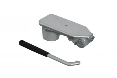 Fadini 748DXL Galvanized steel emergency opening lock with key for COMBI 740 drive (right)