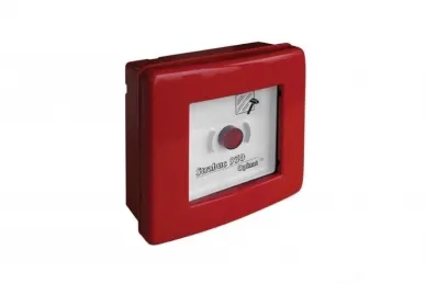 Fadini 9331L Emergency control with illuminated button and two contacts