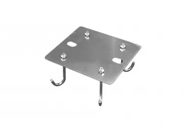 Fadini 9829L AISI 304 stainless steel mounting base with anchors for BAYT 980 barrier