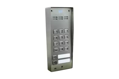 FAM-P-2NPZSACC NT Two-family digital door entry panel with keypad and RFID reader